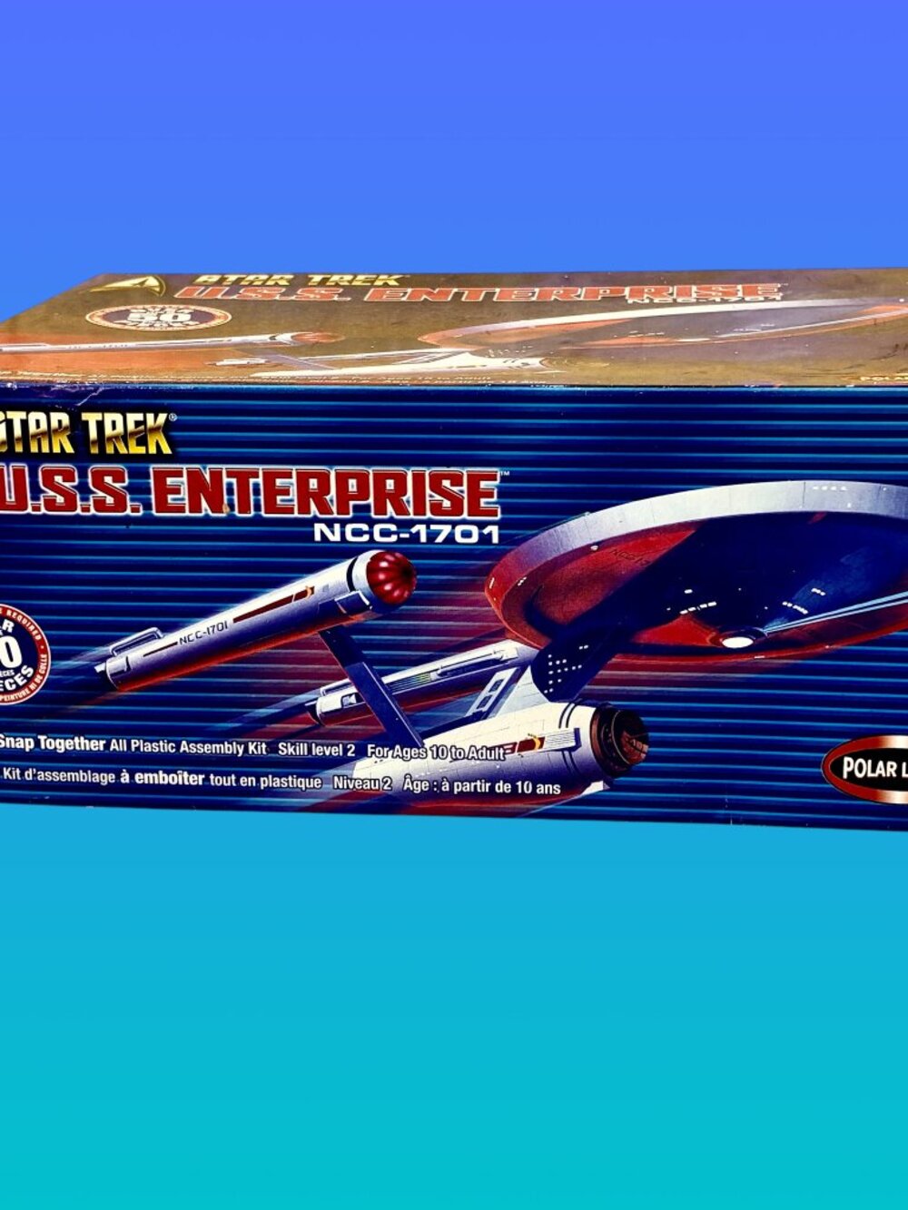 Star Trek USS Enterprise NCC-1701 3-in-1 SNAP Together Model Kit Polar Lights